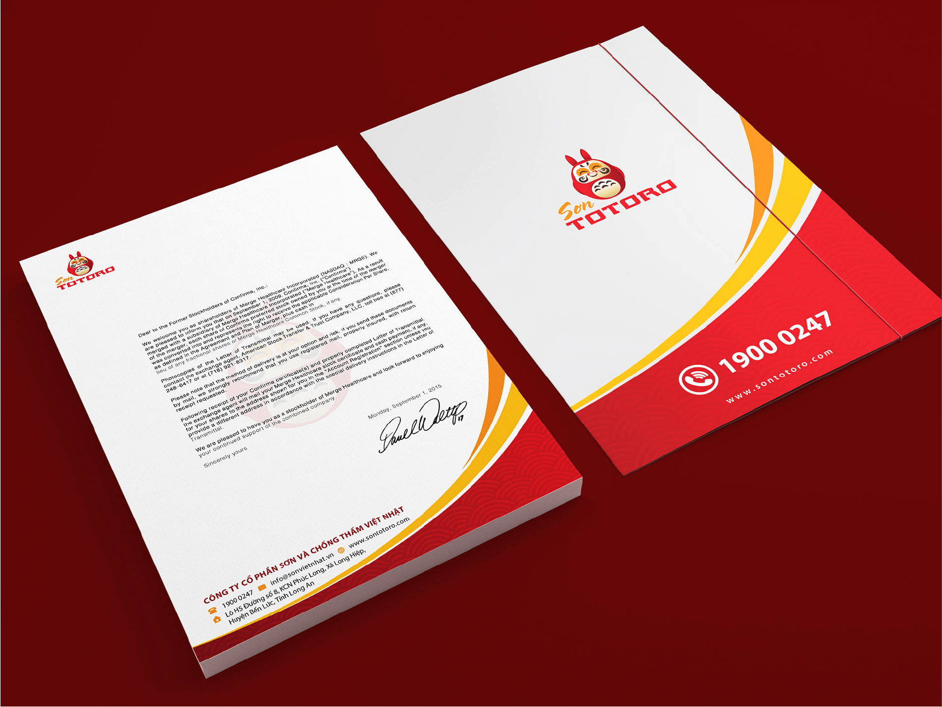 Dự án thiế kế bao bì nhãn mác sản phẩm Sơn TOTORO - 3