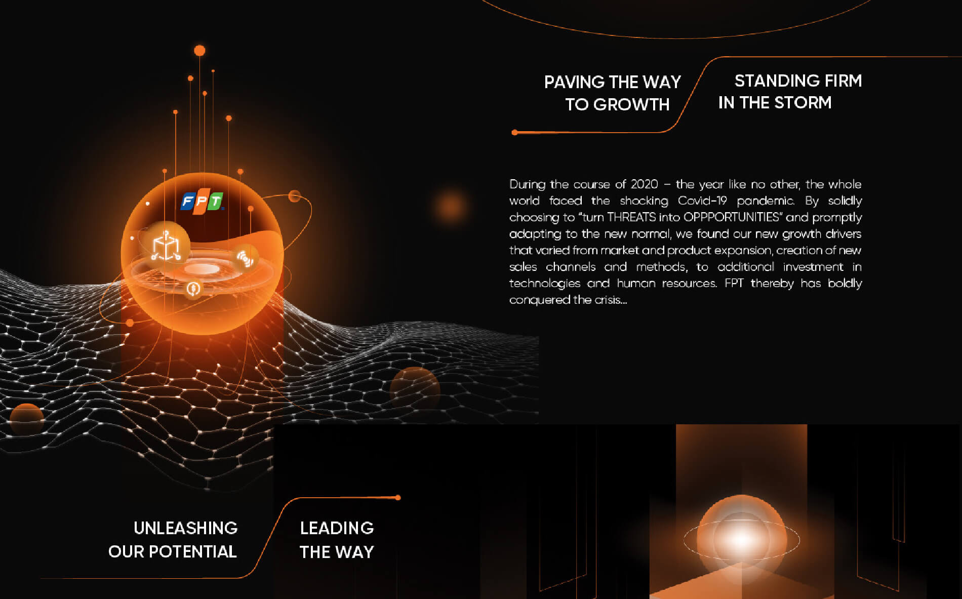 Dự án thiết kế FPT annual report 2020 - 9