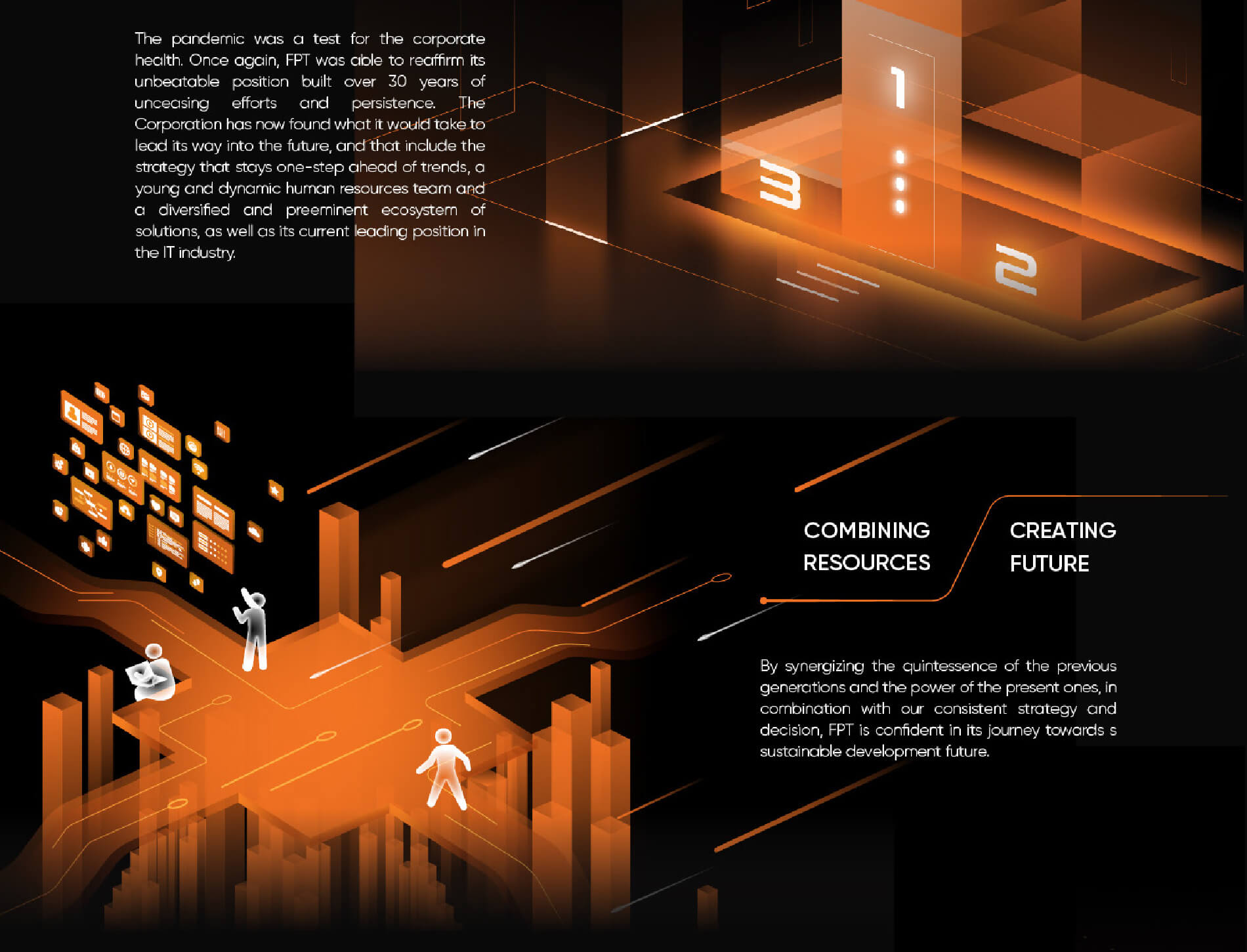 Dự án thiết kế FPT annual report 2020 - 10