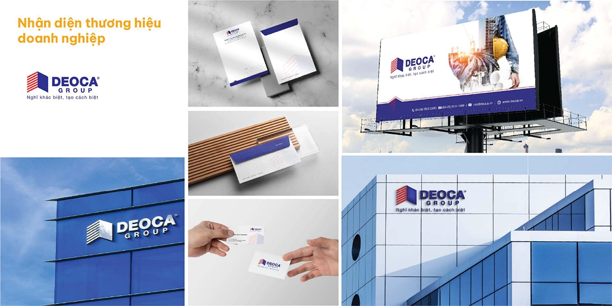 Dự án thiết kế bộ nhận diện thương hiệu Đèo Cả Group