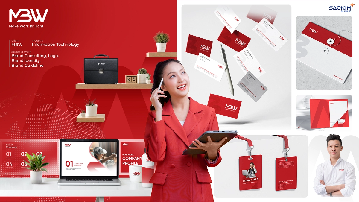 Dự án thiết kế bộ nhận diện thương hiệu MBW