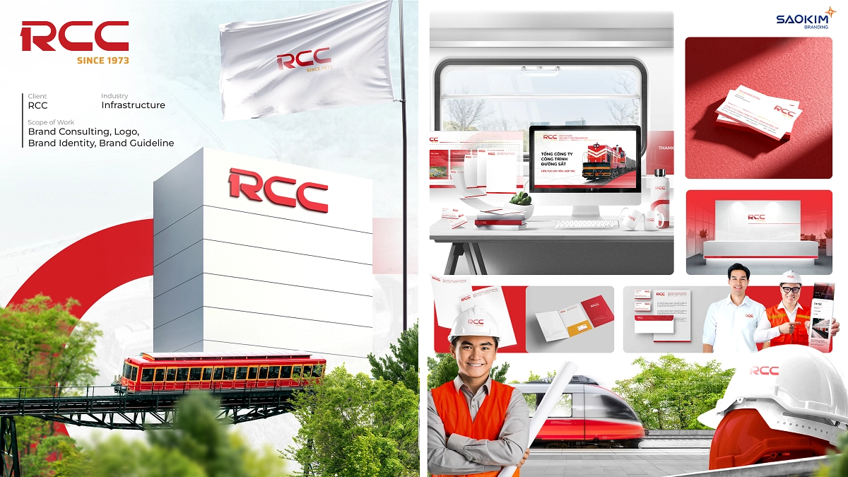 Dự án thiết kế bộ nhận diện thương hiệu RCC