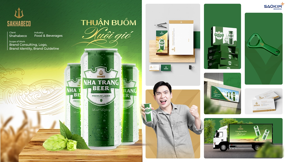Dự án thiết kế bộ nhận diện thương hiệu Sakhabeco