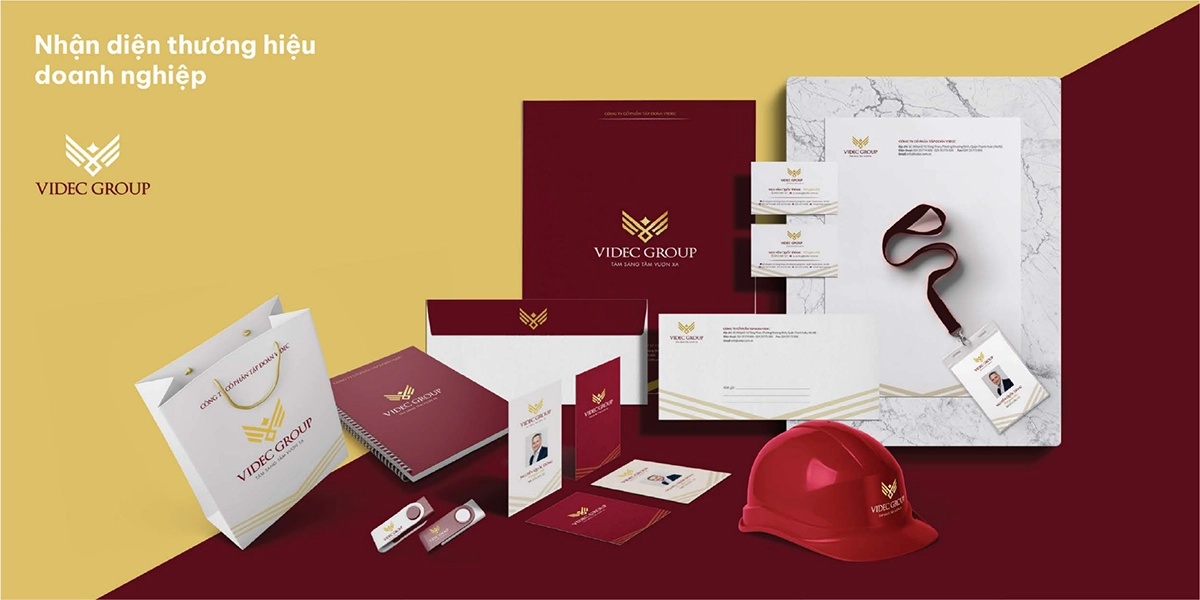 Dự án thiết kế bộ nhận diện thương hiệu VIDEC Group