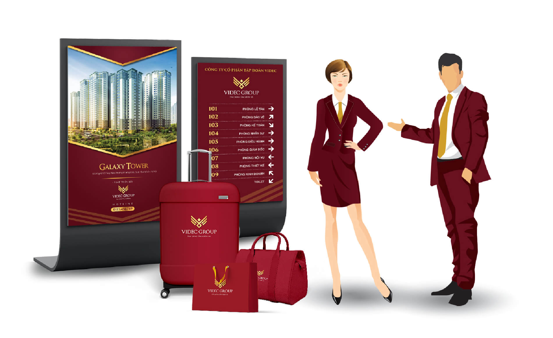 Dự án thiết kế thương hiệu VIDEC GROUP - 13