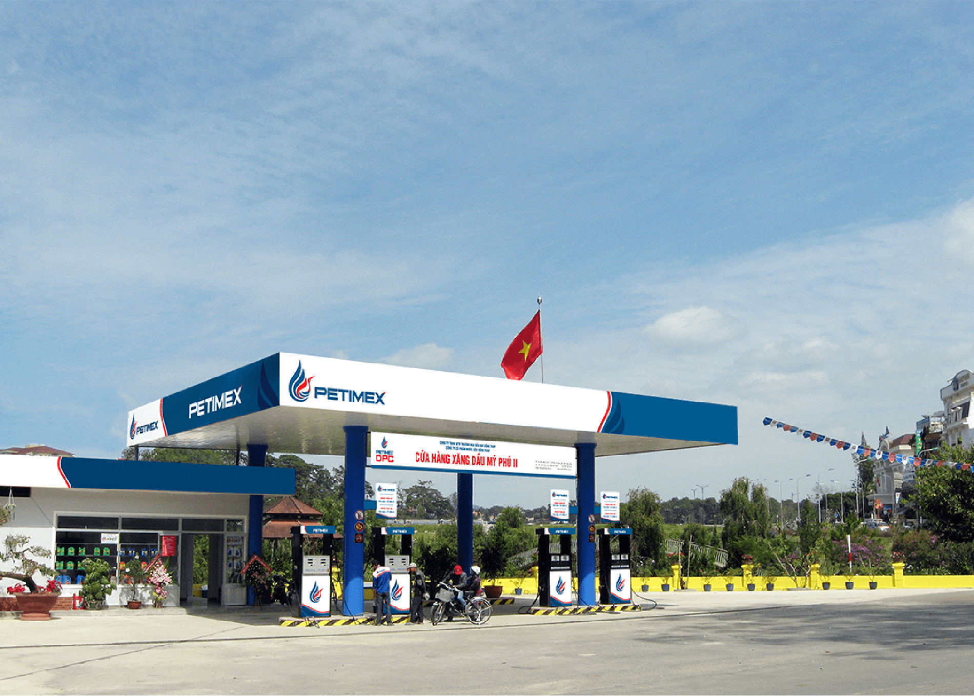 Dự án thiết kế thương hiệu PETIMEX - Nhận diện thương hiệu tại điểm bán