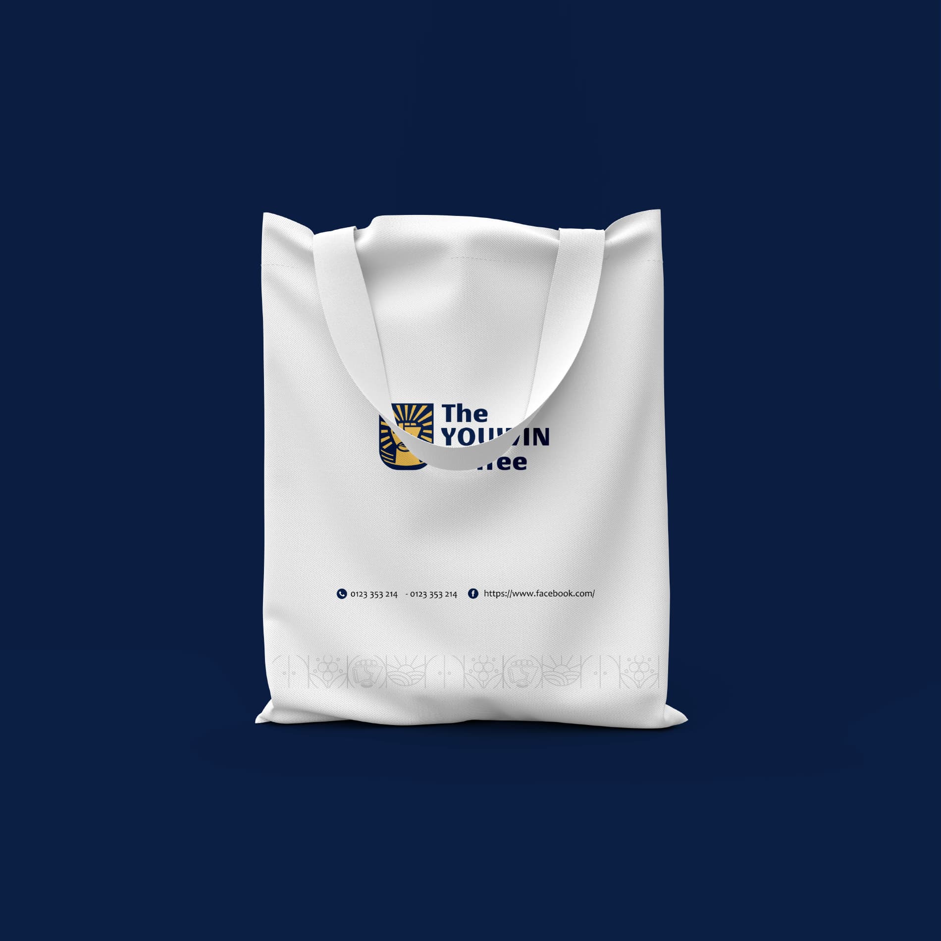 Dự án thiết kế thương hiệu The Youwin Coffee - Túi vải