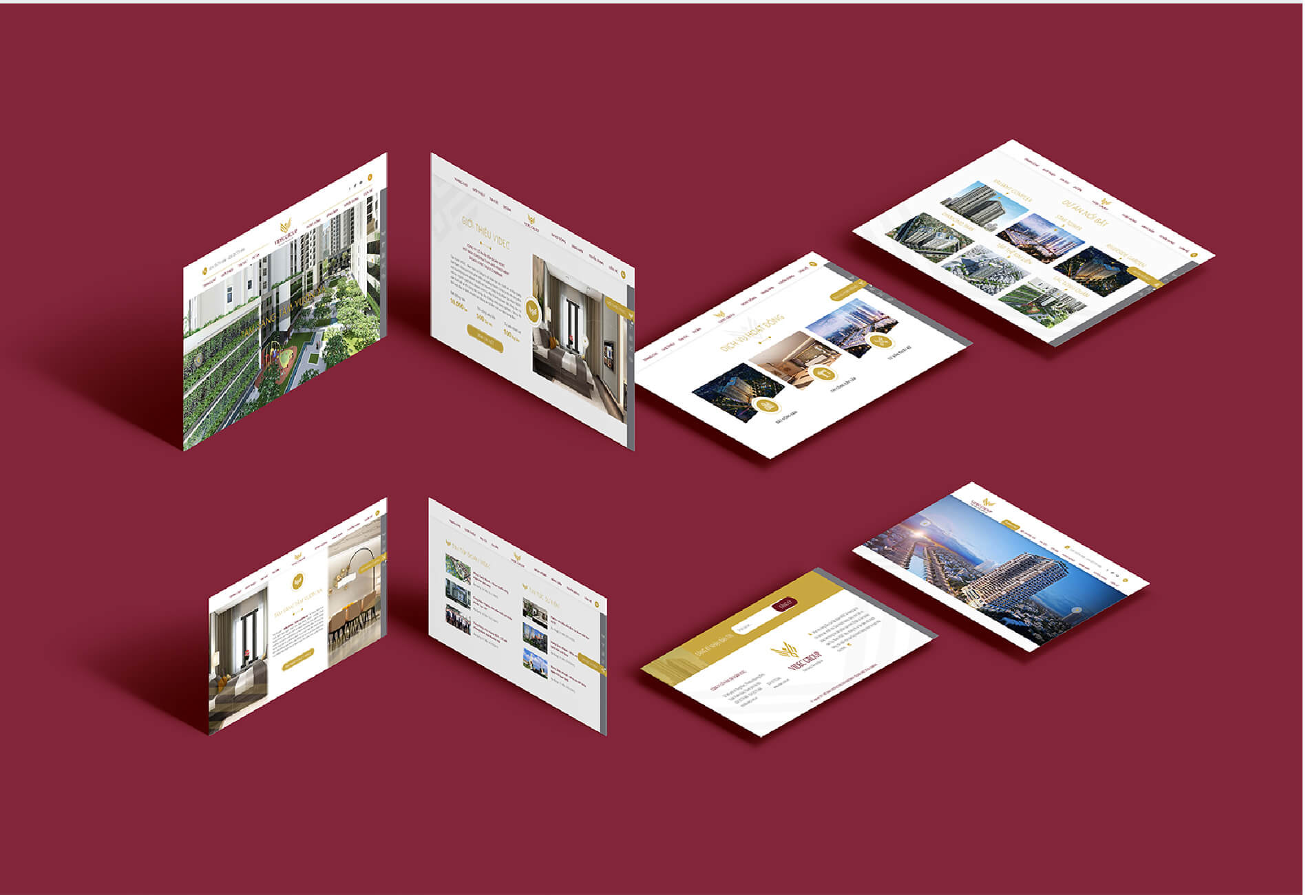 Dự án thiết kế website thương hiệu VIDEC GROUP - 2