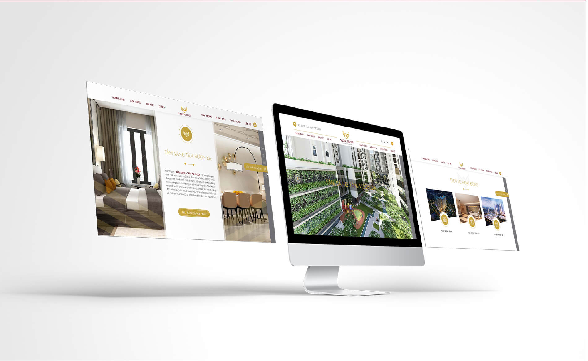 Dự án thiết kế website thương hiệu VIDEC GROUP - 3
