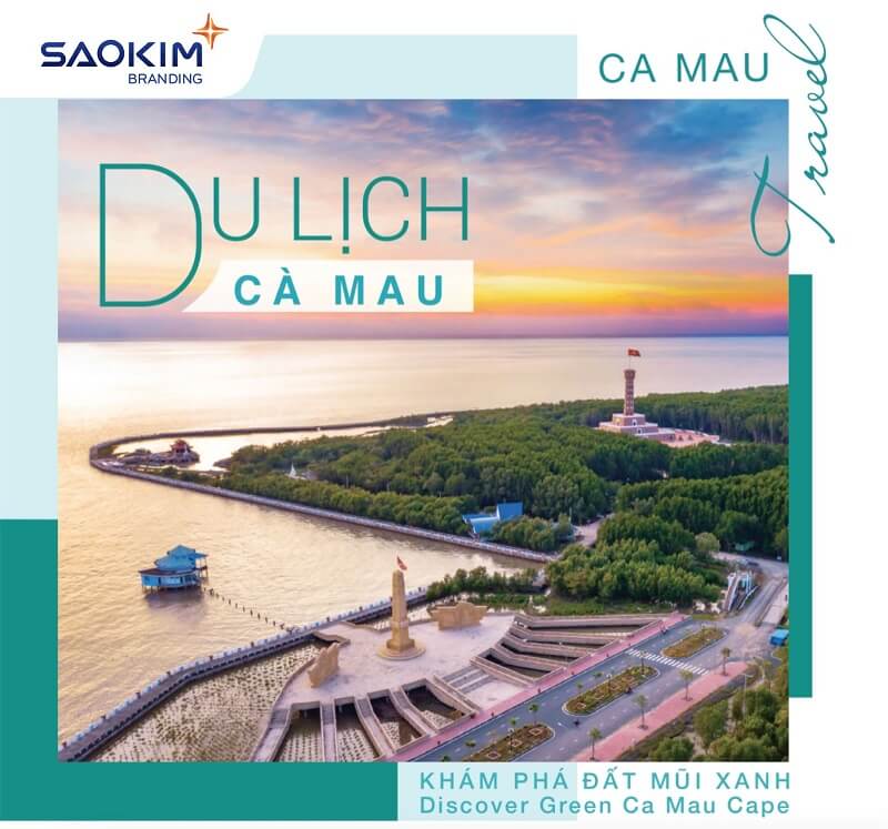 Ấn phẩm du lịch Cà Mau được thiết kế bởi Sao Kim Branding Ấn phẩm du lịch Cà Mau được thiết kế bởi Sao Kim Branding