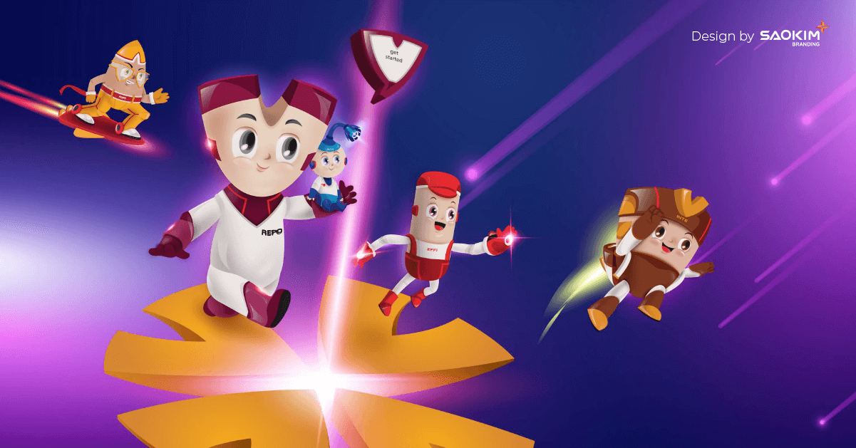 Ví dụ Mascot tập đoàn TNG do Sao Kim thiết kế Ví dụ Mascot tập đoàn TNG do Sao Kim thiết kế