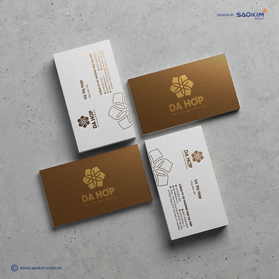 Dự án Thiết kế thương hiệu Dạ Hợp - Thiết kế Name Card
