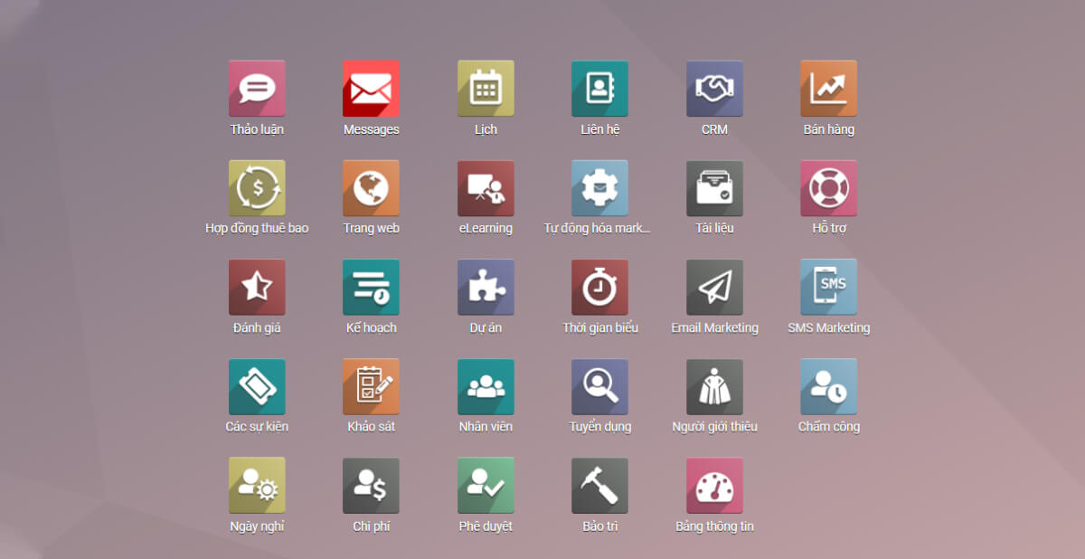 Odoo ERP - Phần mềm doanh nghiệp Sao Kim đang áp dụng Odoo ERP - Phần mềm doanh nghiệp Sao Kim đang áp dụng