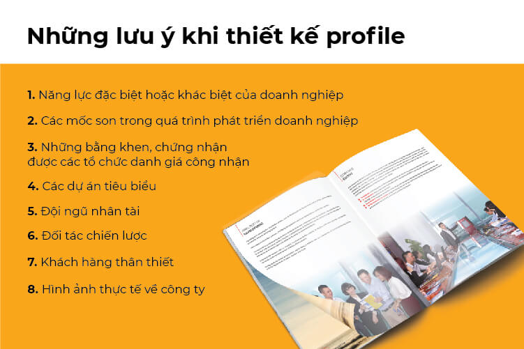 Nội dung cần lưu ý khi thiết kế profile công ty Nội dung cần lưu ý khi thiết kế profile công ty
