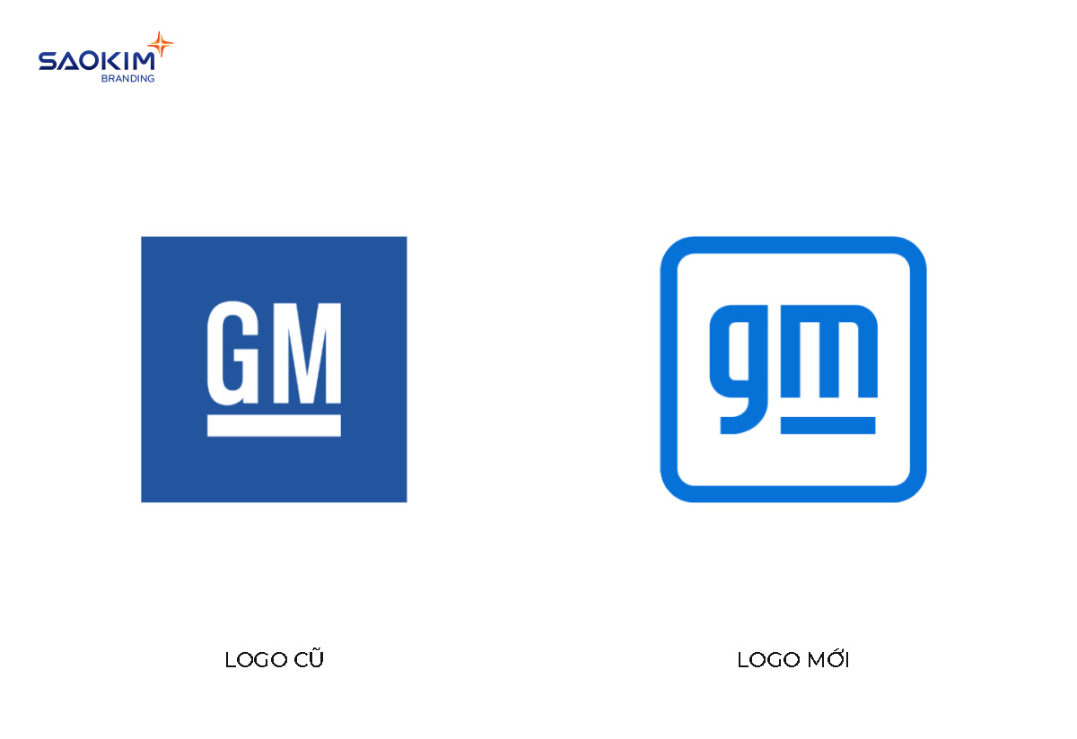 GM thay đổi Logo GM thay đổi Logo