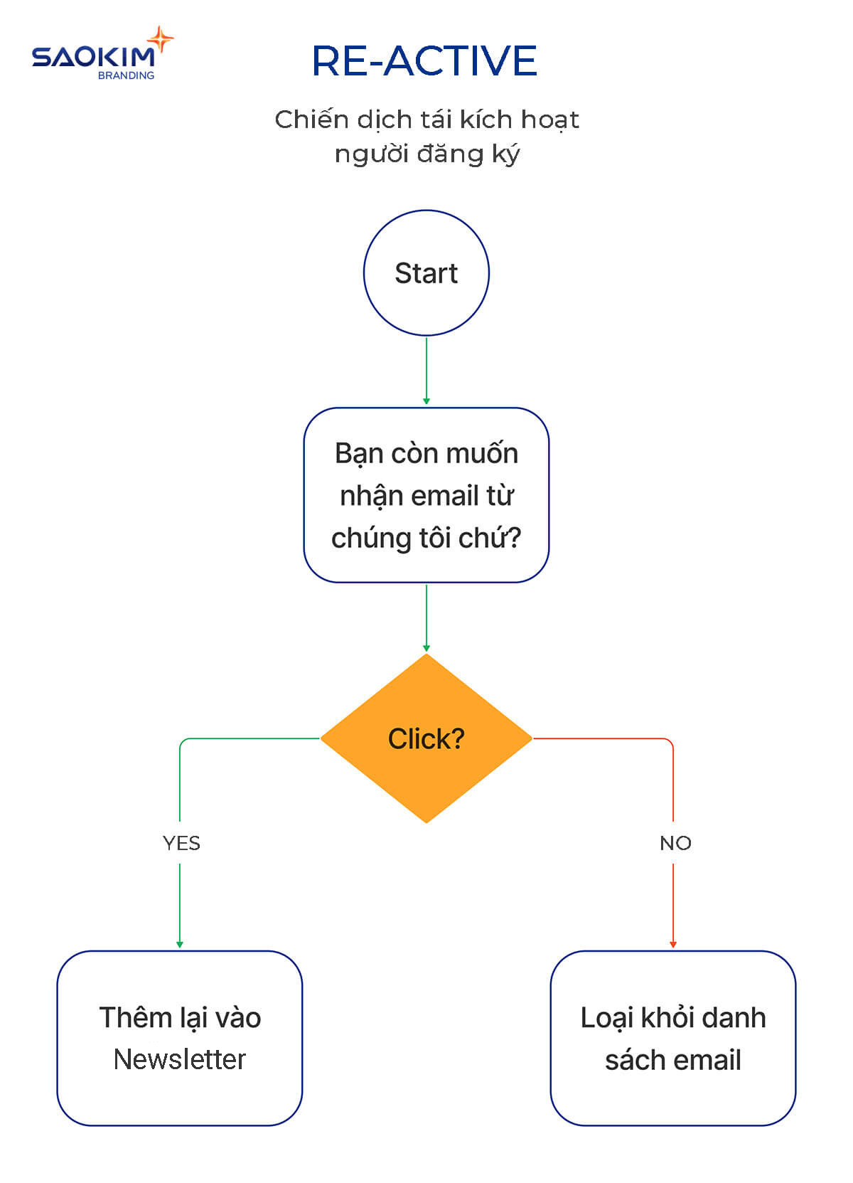 Ví dụ chiến dịch email marketing - Chiến dịch nâng tái kích hoạt