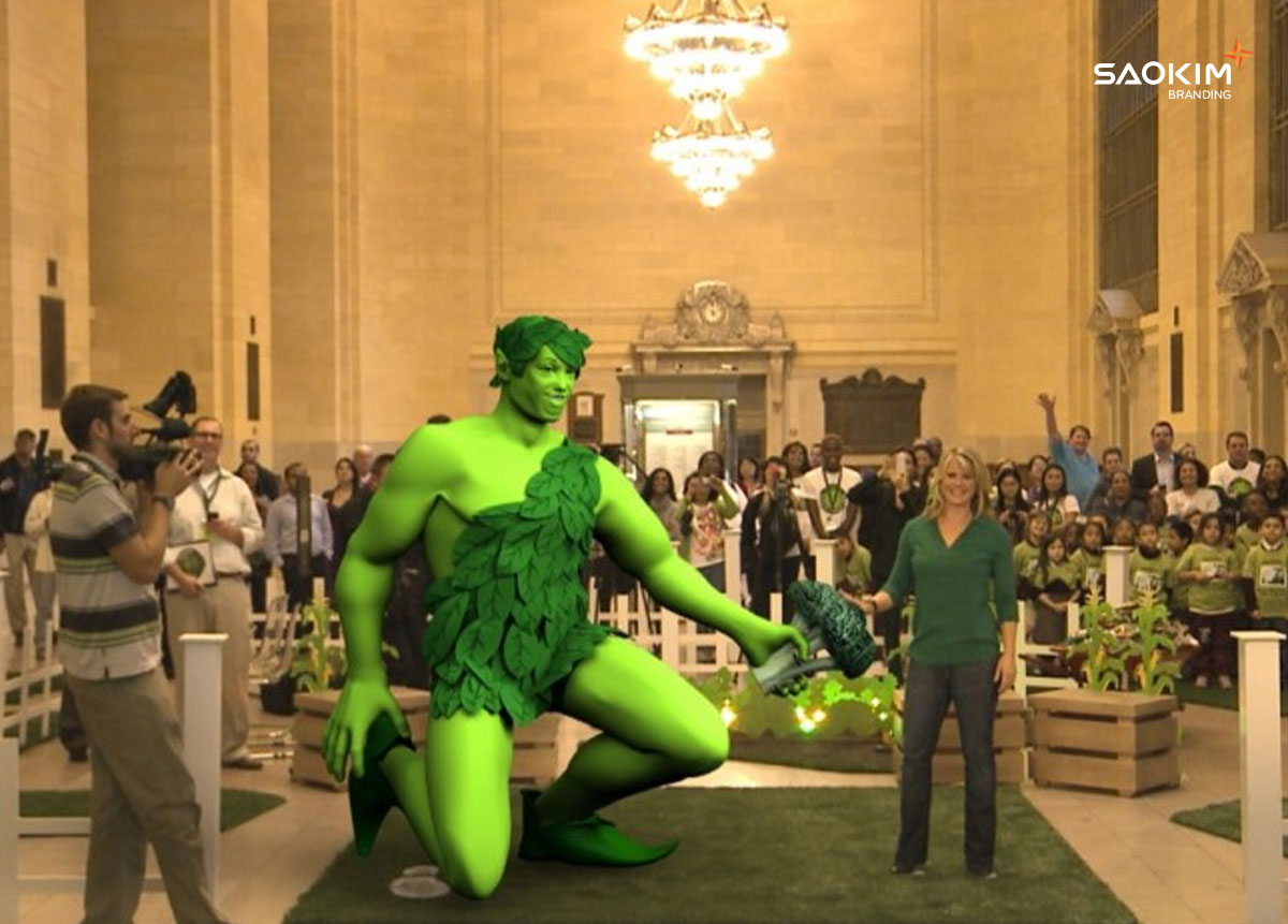 Ví dụ chiến lược khác biệt hóa thương hiệu: Jolly Green Giant