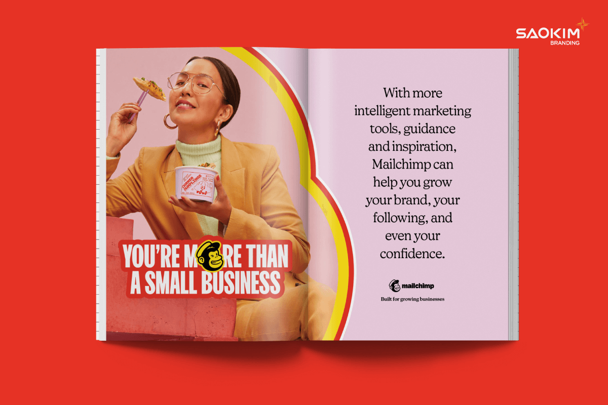 Thông điệp thương hiệu của Mailchimp