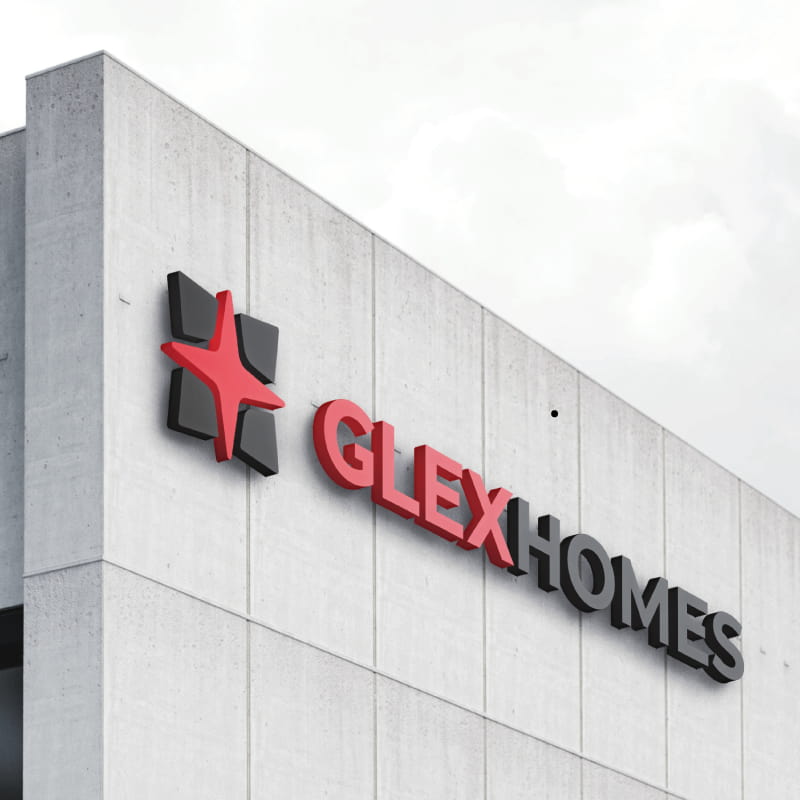 Dự án thiết kế thương hiệu Glexhomes