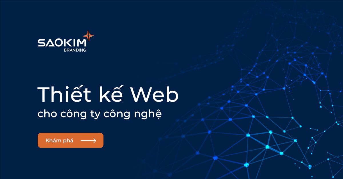 Thiết kế web cho công ty công nghệ