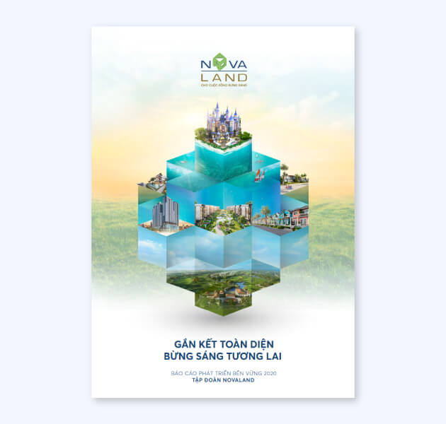 Mẫu Báo cáo phát triển bền vững Novaland 2020