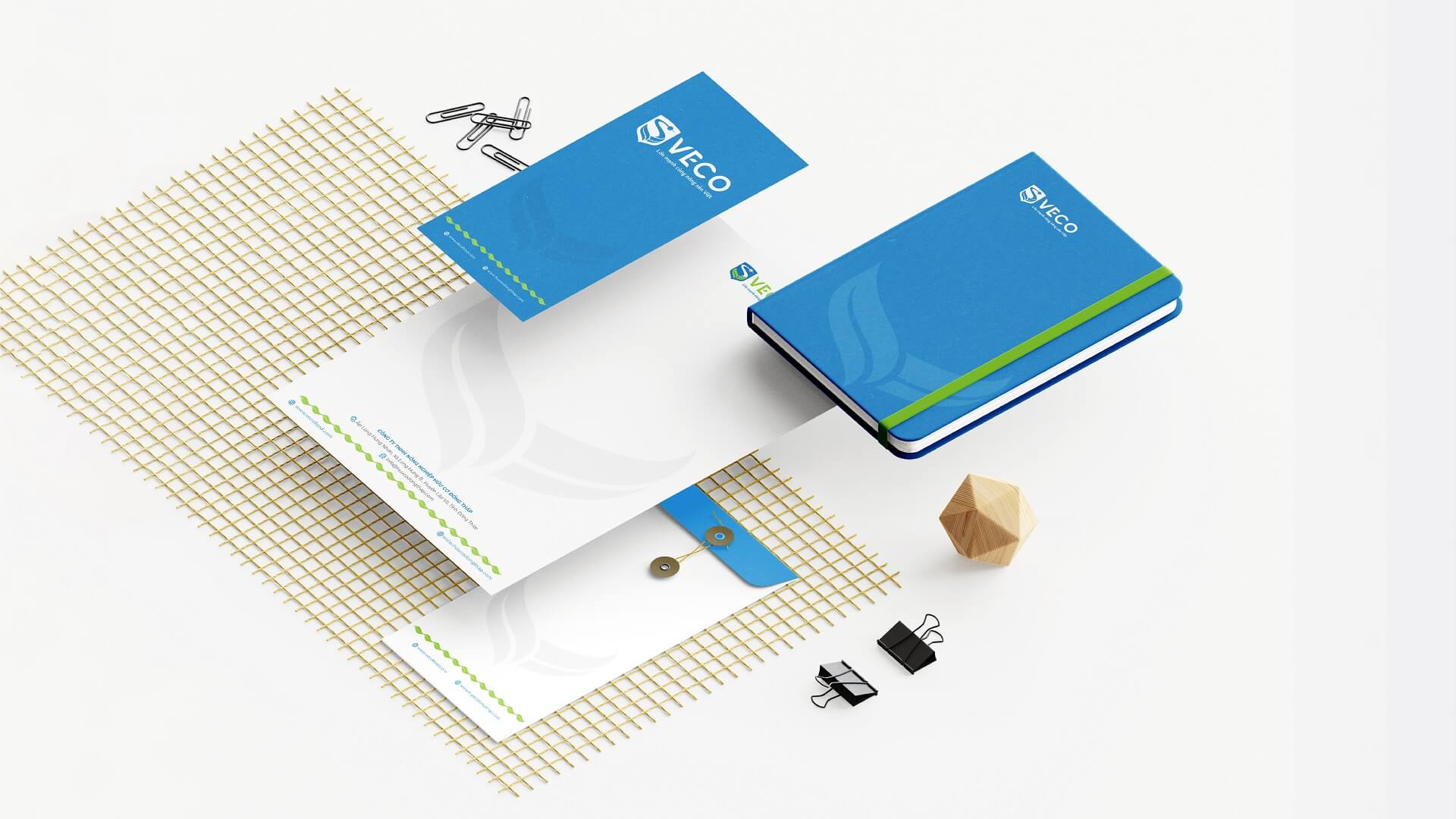 Dự án thiết kế bộ nhận diện thương hiệu, thiết kế logo VECO của Sao Kim Branding - 7
