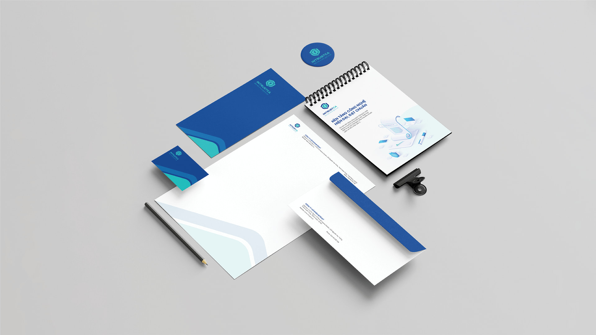 Dự án thiết kế logo, thiết kế nhận diện thương hiệu INTRUSTCA - 8