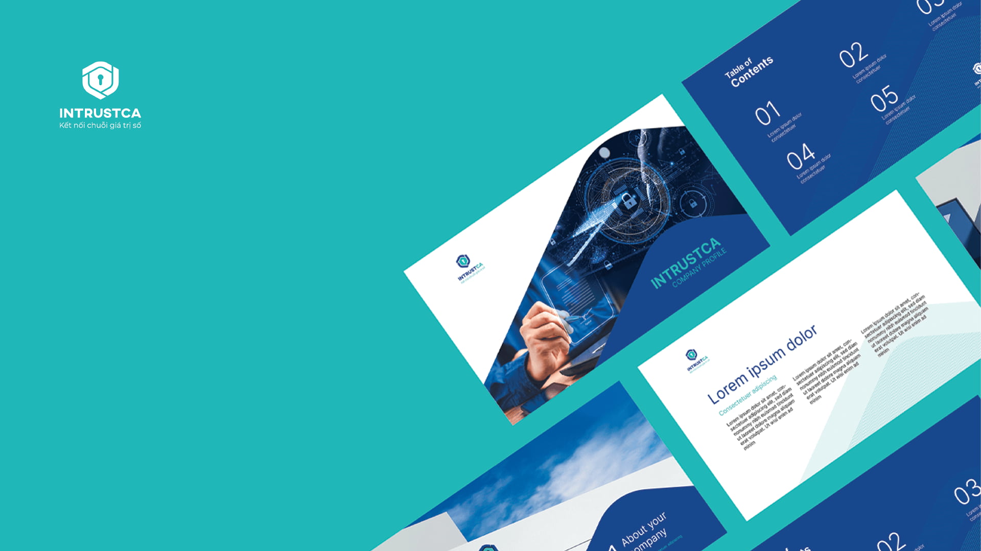 Dự án thiết kế logo, thiết kế nhận diện thương hiệu INTRUSTCA - 9