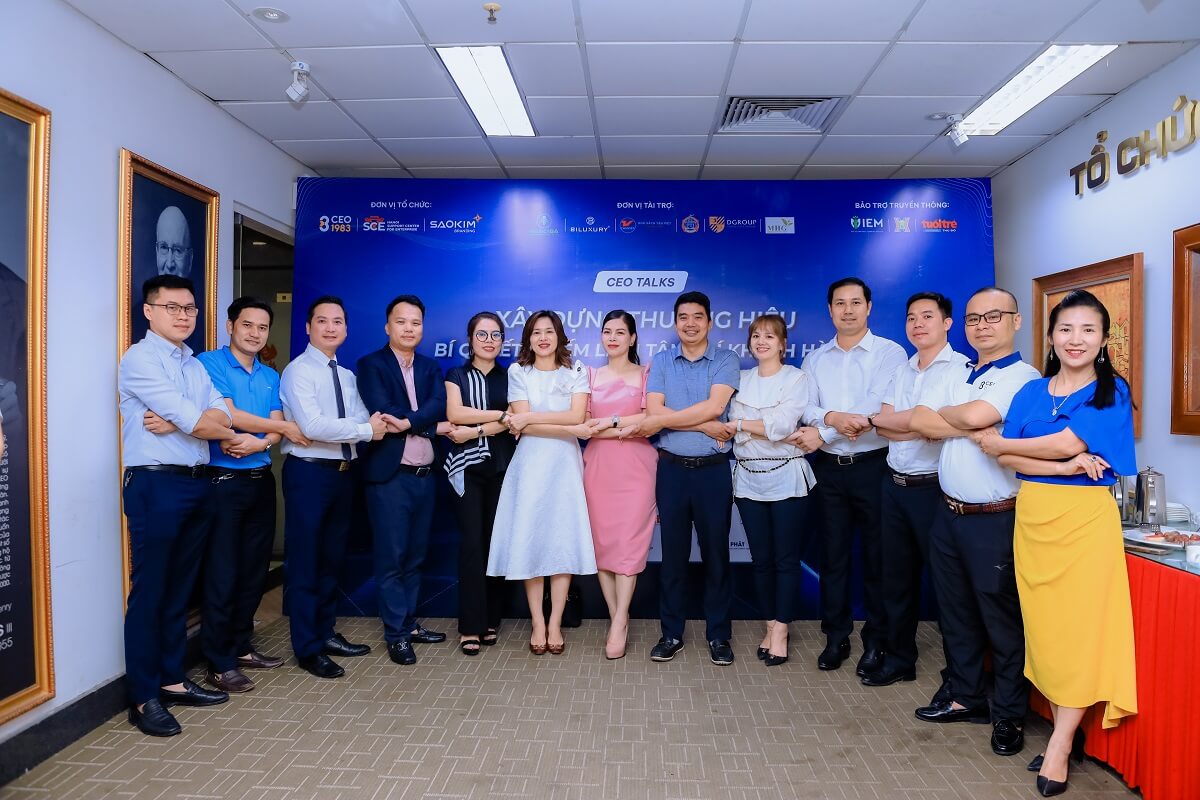 Sự kiện CEO Talks: Xây dựng thương hiệu, chiếm lĩnh tâm trí khách hàng