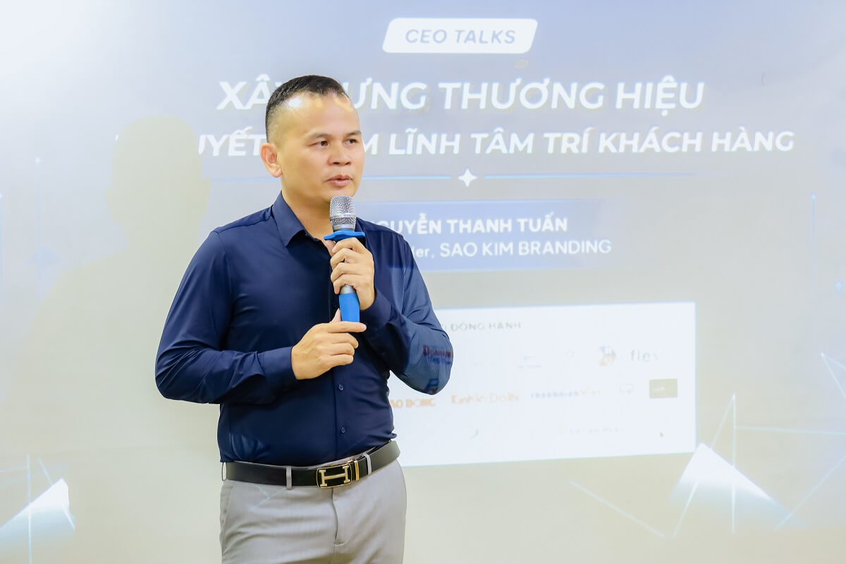 Sự kiện CEO Talks: Xây dựng thương hiệu, chiếm lĩnh tâm trí khách hàng