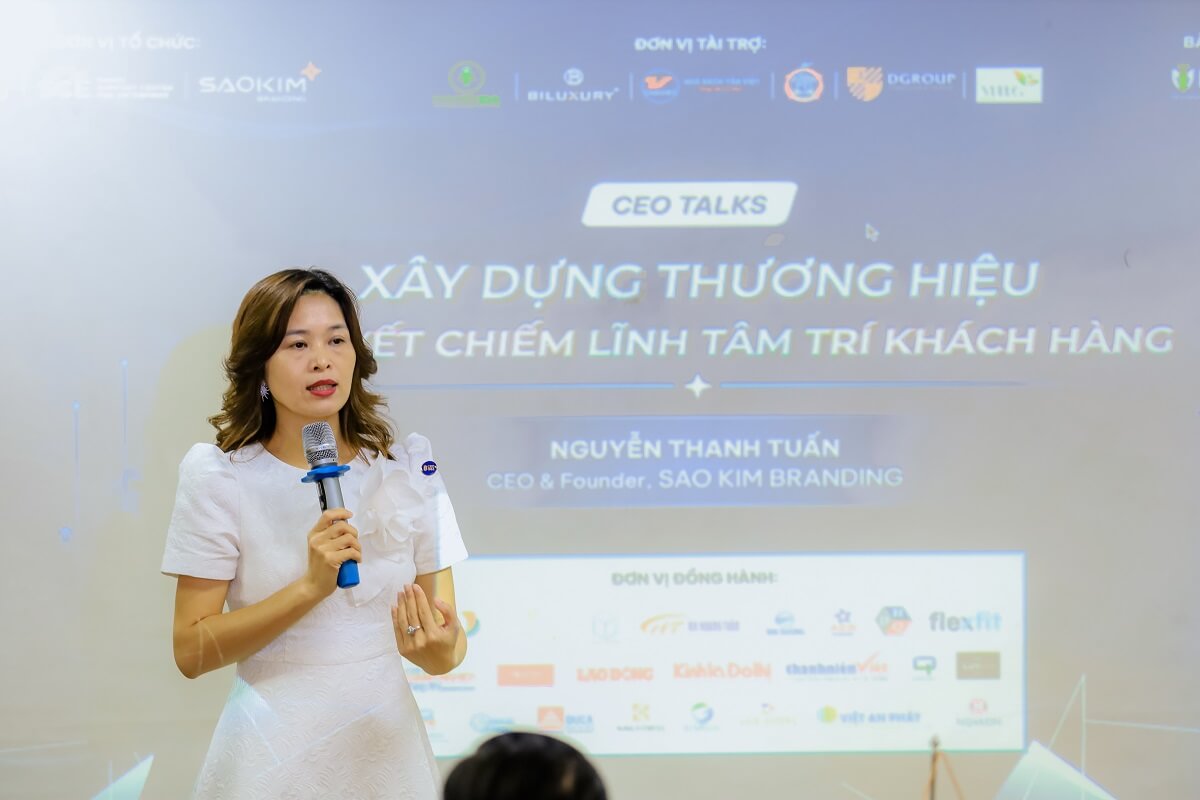 Sự kiện CEO Talks: Xây dựng thương hiệu, chiếm lĩnh tâm trí khách hàng
