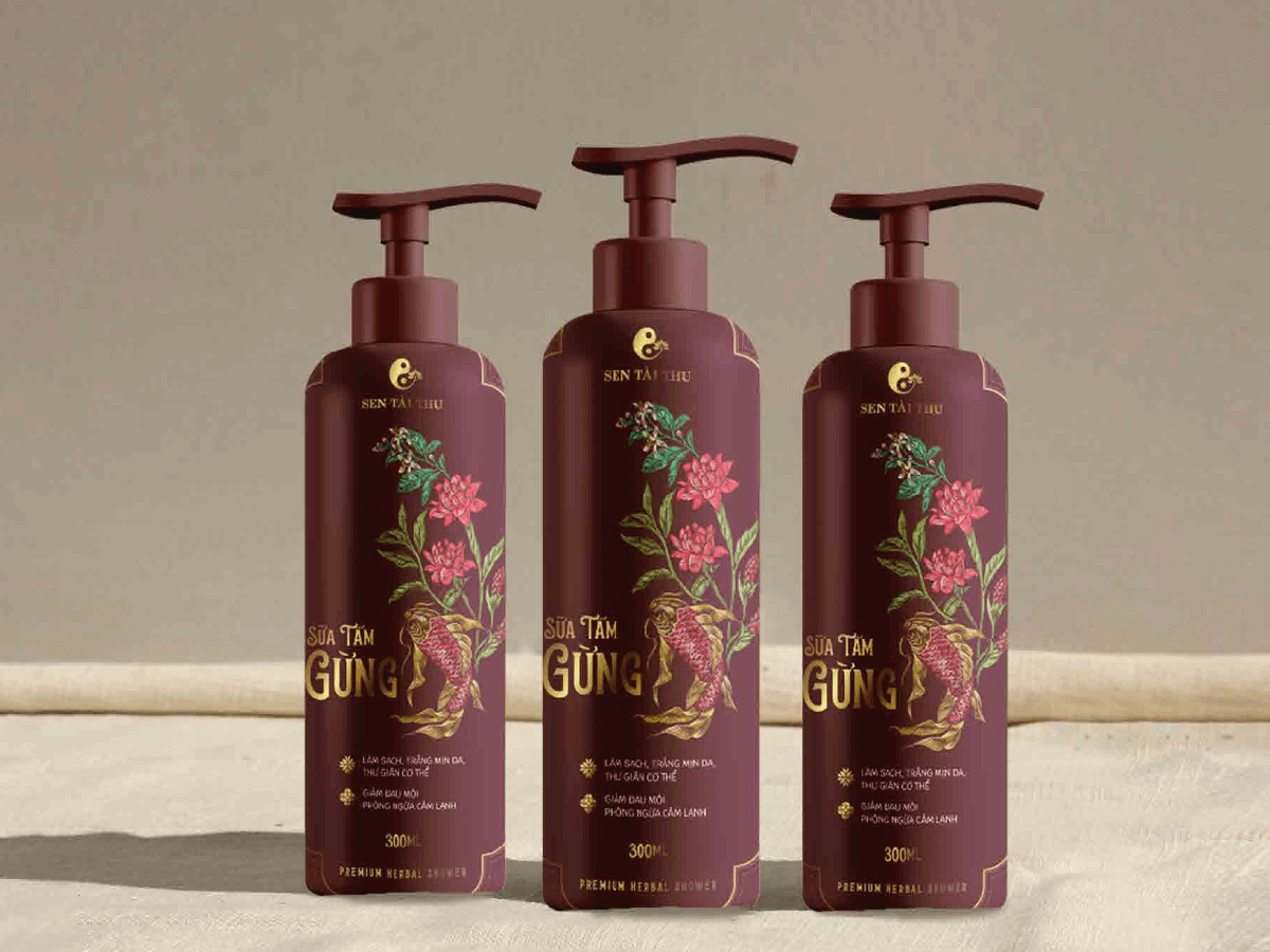 Dự án xây dựng thương hiệu Sữa tắm gừng Sen Tài Thu