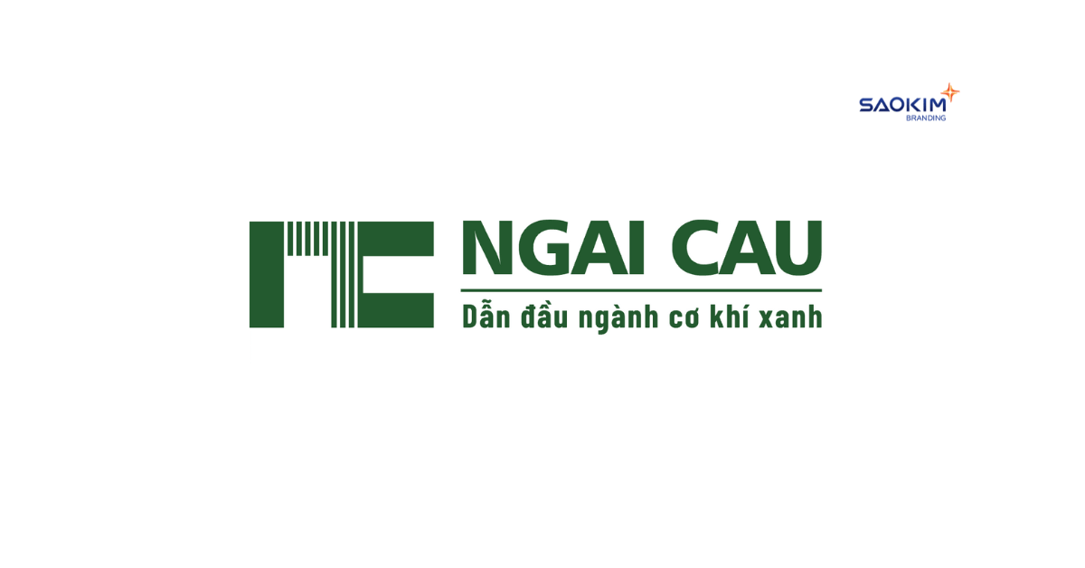 Mẫu thiết kế logo công ty cơ khí Ngãi Cầu