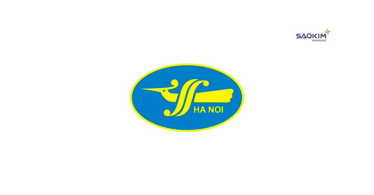 mẫu thiết kế logo công ty dệt may HANOSIMEX