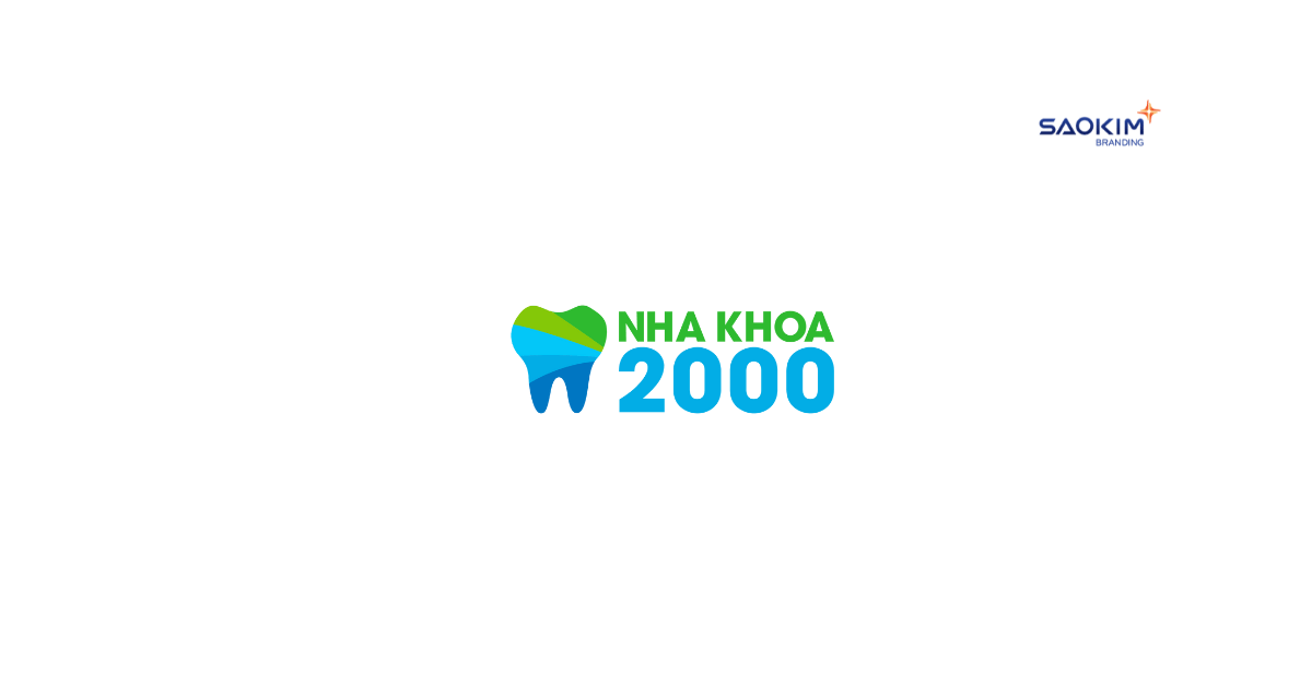 Mẫu thiết kế logo phòng khám nha khoa 2000
