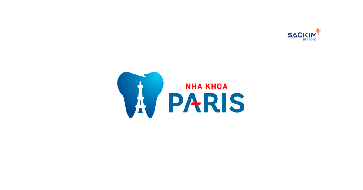 Mẫu thiết kế logo phòng khám nha khoa Paris