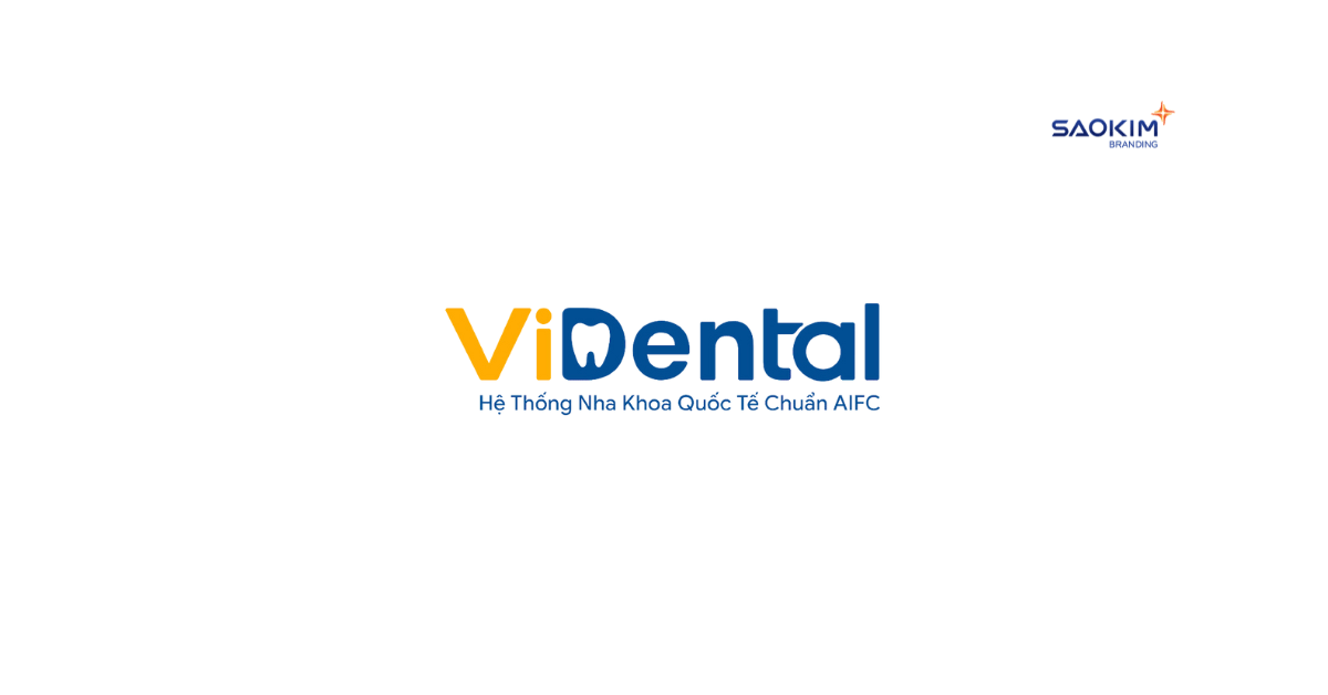 Mẫu thiết kế logo phòng khám nha khoa ViDental