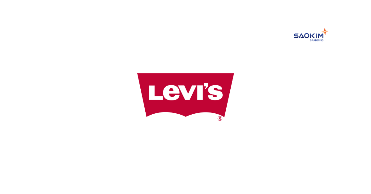 mẫu thiết kế logo công ty dệt may Levi's