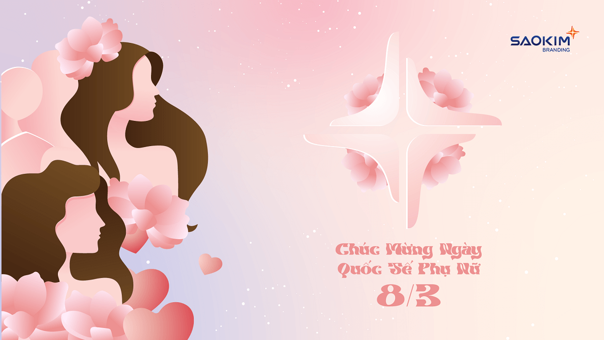 Dịch vụ thiết kế hình ảnh ngày lễ tết cho thương hiệu - Ngày 8-3