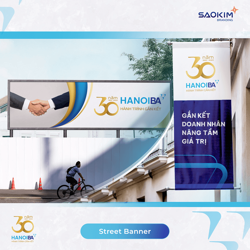 Dự án thiết kế sự kiện 30 Years HANOIBA - 3