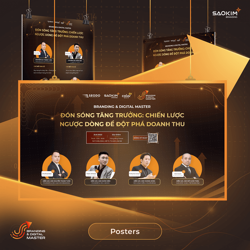 Dự án thiết kế sự kiện Branding & Digital Master - 4