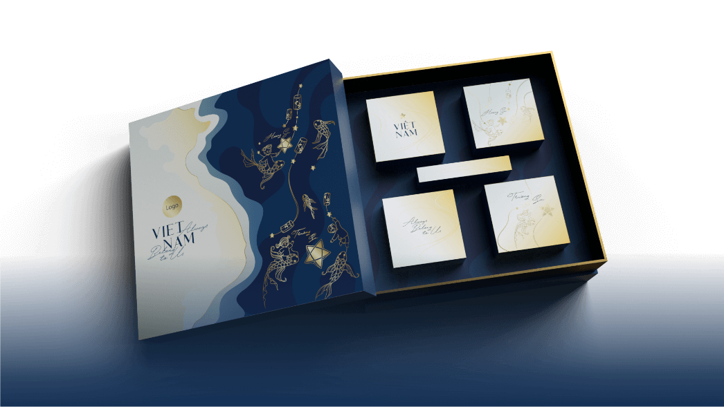 Thiết kế hộp bánh trung thu thương hiệu độc quyền - 4