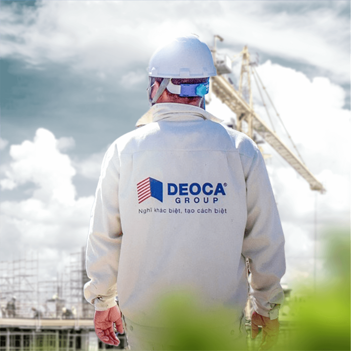 dự án thiết kế thương hiệu Tập đoàn Đèo Cả - Đồng phục công trường