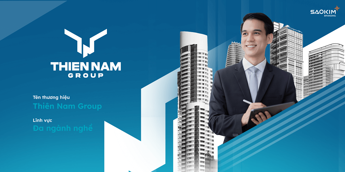 Thiết kế logo nhận diện thương hiệu Thiên Nam Group