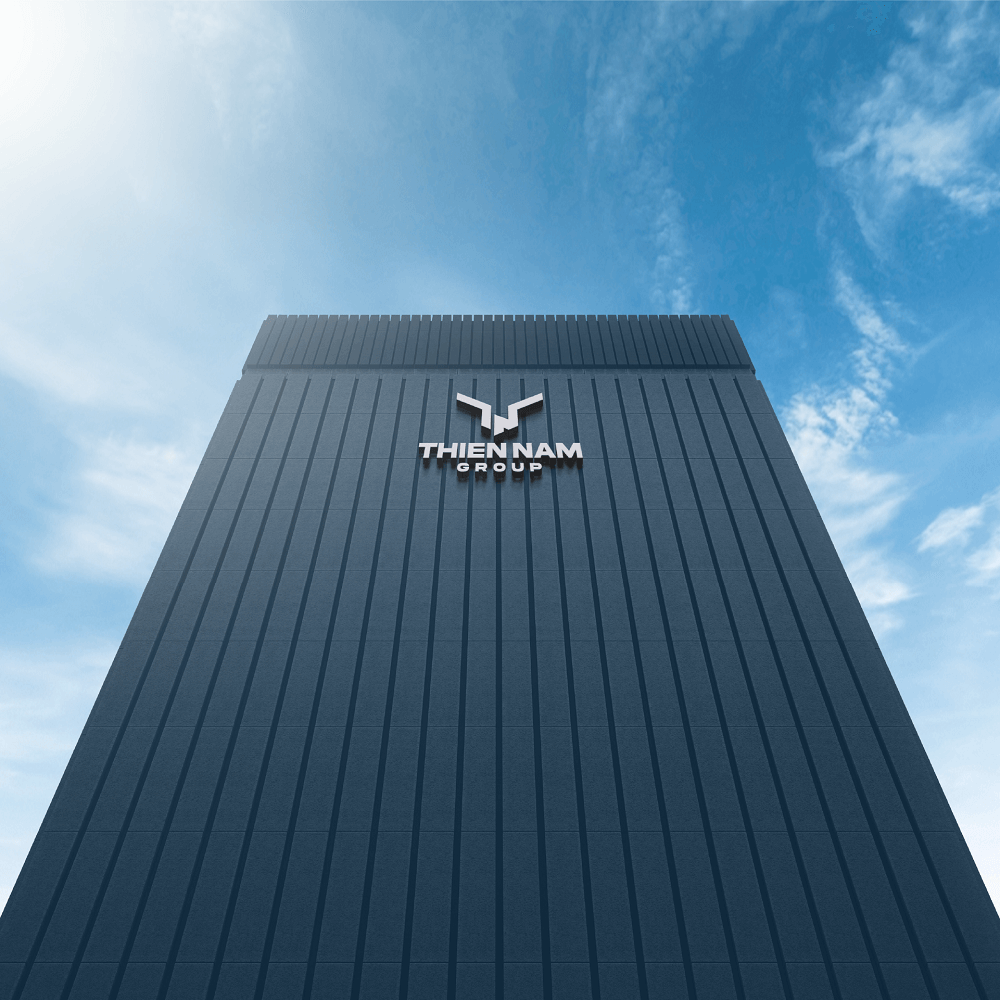 Thiết kế logo nhận diện thương hiệu Thiên Nam Group - Logo 3D