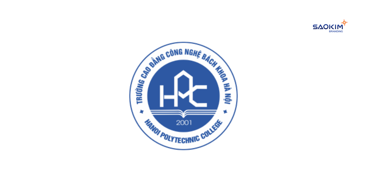 Mẫu logo trường Cao đẳng Công nghệ Bách khoa Hà Nội