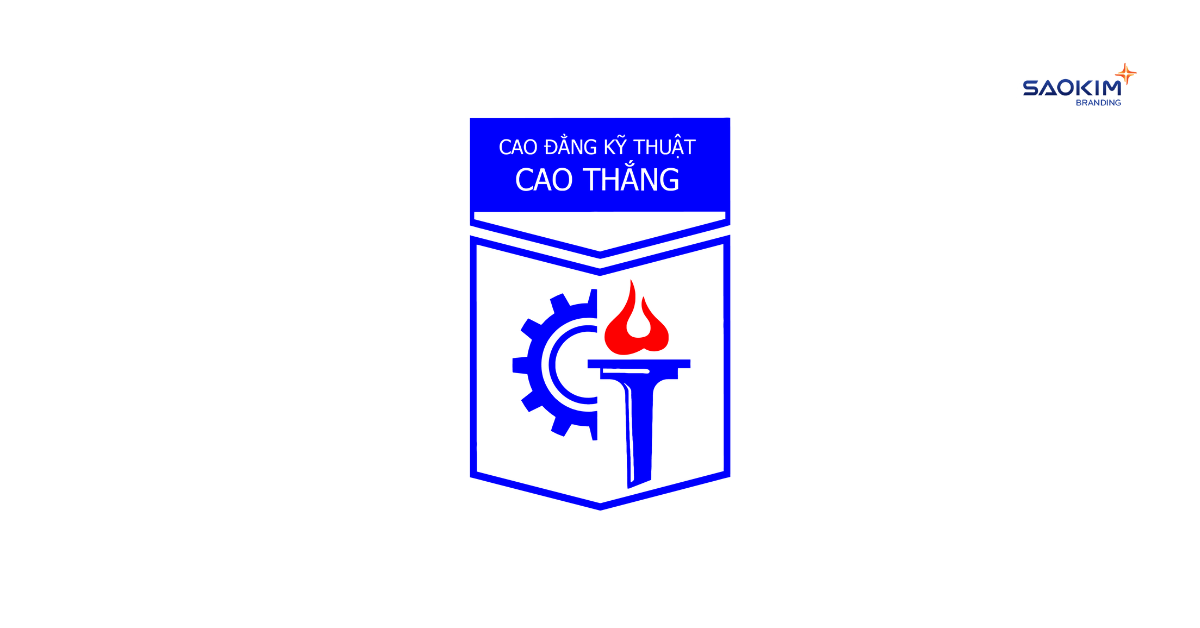 Mẫu logo trường Cao đẳng Kỹ thuật Cao Thắng