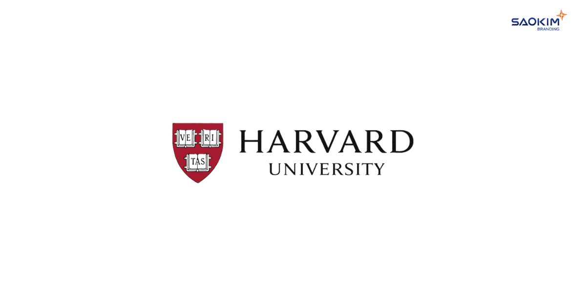 mẫu logo trường đại học Harvard
