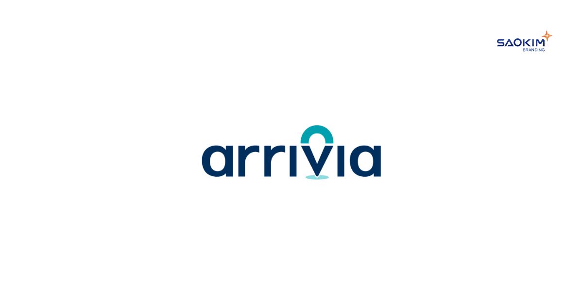 Mẫu logo công ty du lịch Arrivia