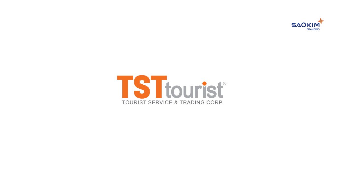 Mẫu logo công ty du lịch TST tourist